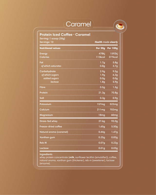 Caffè freddo proteico
